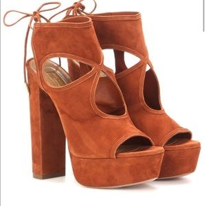 Aquazzura Sexy Thing Plateau 140 Sandals w/ Tags